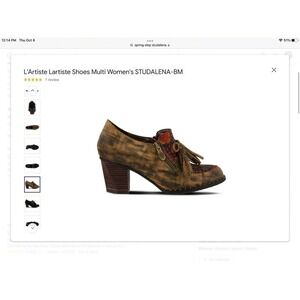 L” Artiste Studalena Womens Leather Shoes 9.5